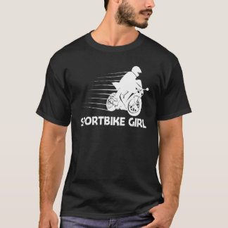 Cool Sportbike For Girls Kids Professional Motorcy T-Shirt
