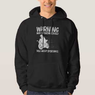 Cool Sportbike For Men Women Professional Motorcyc Hoodie
