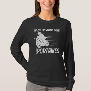 Cool Sportbike For Men Women Professional Motorcyc T-Shirt