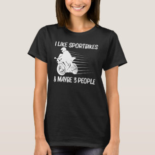 Cool Sportbike For Men Women Professional Motorcyc T-Shirt