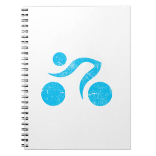 Cool Sports design, Triathlon, cycling, Formula 1 Notebook