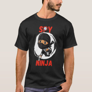 Cool Spy Gaming Ninjas Gamer Boy Girl Kids Spy T-Shirt