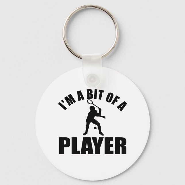 Cool Squash design Key Ring (Front)