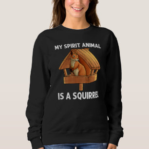 Cool Squirrel For Men Women Chipmunk Zookeeper Ani Sweatshirt