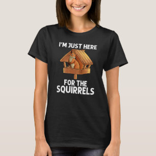 Cool Squirrel For Men Women Chipmunk Zookeeper Ani T-Shirt