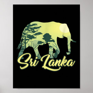 Cool Sri Lankan Beach Tropical Island Summer Vacat Poster