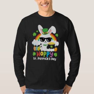 Cool St Patricks Day Easter Bunny St Patricks Day T-Shirt