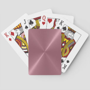 Cool Stainless Shiny Metallic Playing Cards