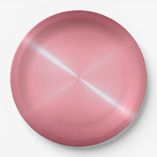 Cool Stainless Steel Metal #61 Paper Plate