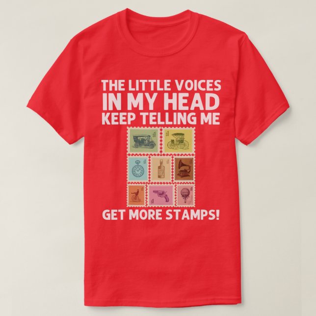 Cool Stamp For Men Women Stamp Collecting Postal P T-Shirt (Design Front)