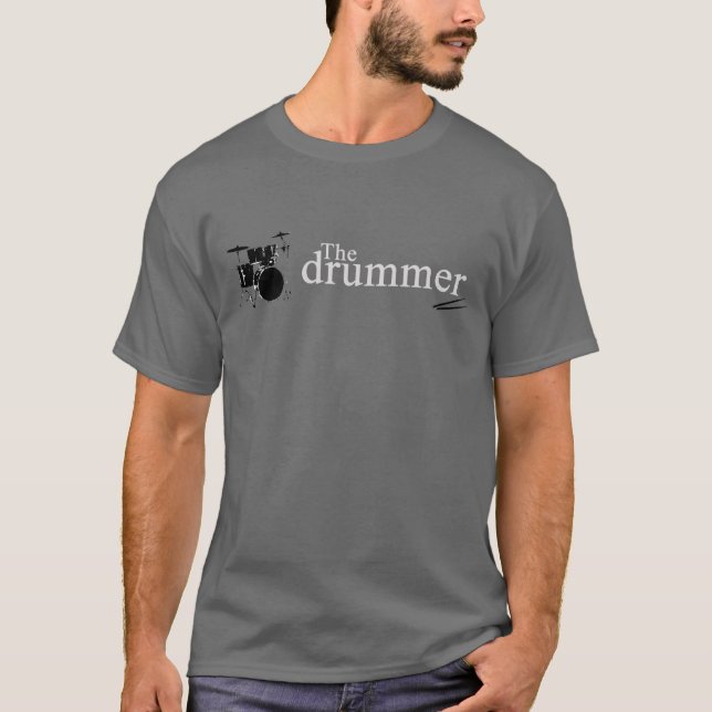 cool stamp for the drummer T-Shirt (Front)