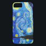 Cool Starry Night Vincent Van Gogh painting iPhone 8/7 Case<br><div class="desc">Starry Night by Vincent Van Gogh painting cool old master masterpiece art fine retored impressionism pain painting vibrant saturated colour beautiful nice quality high resolution landscape scenery art post decoration</div>