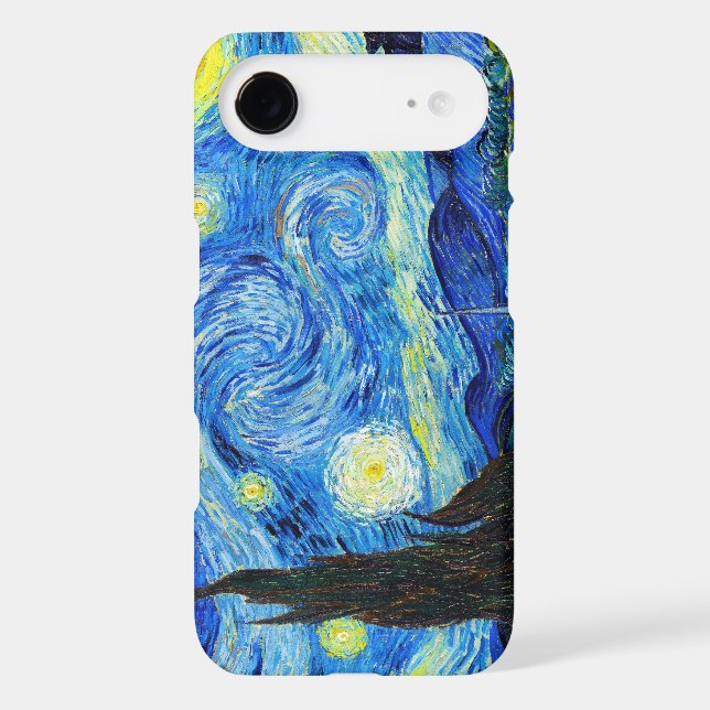 Cool Starry Night Vincent Van Gogh painting Case-Mate iPhone Case (Back)