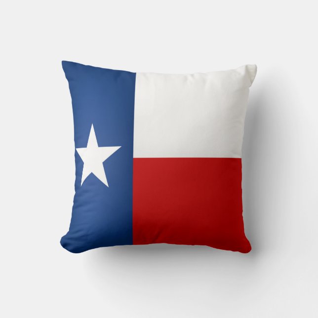 Cool State Of Texas Flag Cushion (Front)
