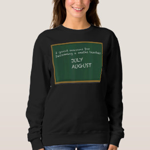 Cool Statement Awesome Black Humour Chill Joke Sweatshirt