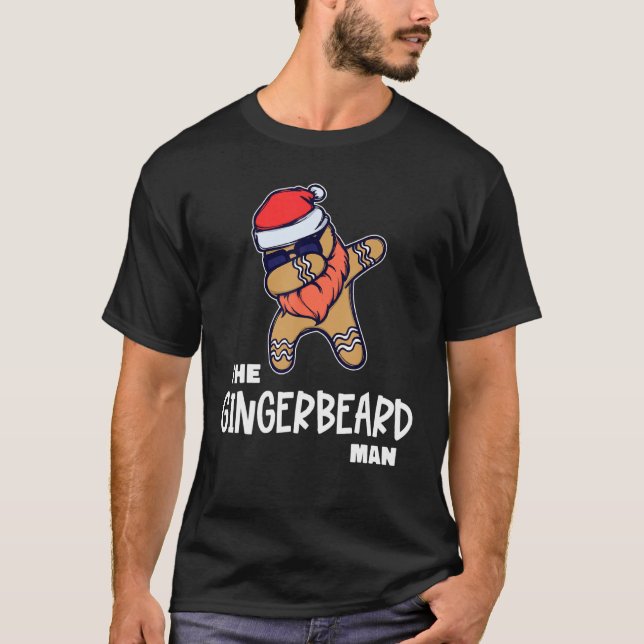 Cool Statement Bearded Beard Growth Hairstyle Faci T-Shirt (Front)