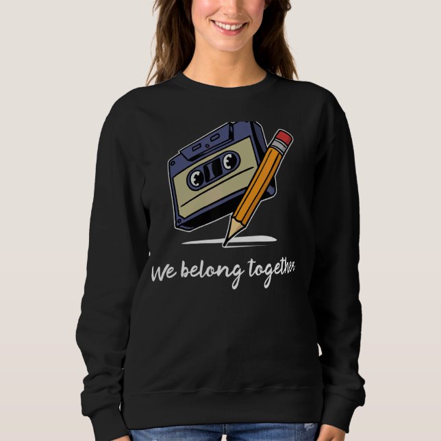 Cool Statement Humourous  Awesome Joke Sweatshirt (Front)