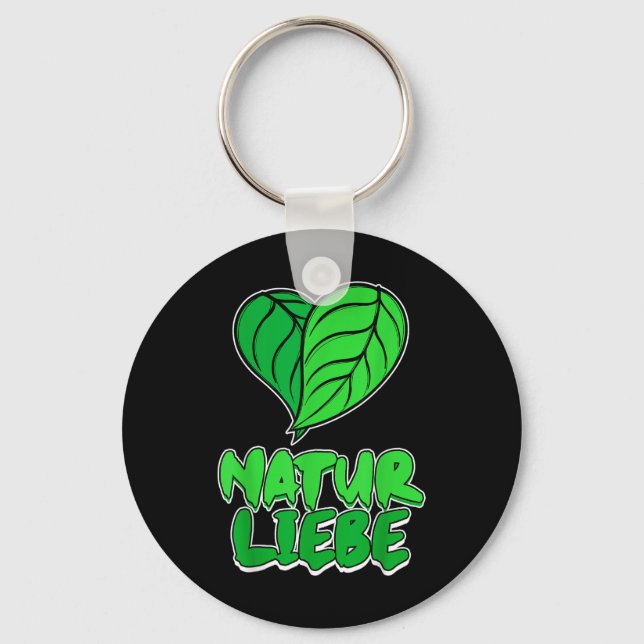 Cool Statement Nature Environmental Protection  Key Ring (Front)