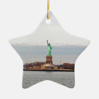 Cool Statue of Liberty - NY New York Ceramic Tree Decoration
