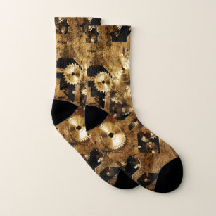 Cool Steampunk Design Socks
