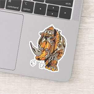 Cool Steampunk RHINO Metal Armour Vintage