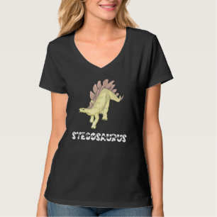 Cool Stegosaurus Dinosaur Dino Saurus Reptile Herb T-Shirt
