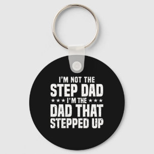 Cool Step Up Dad For Men Father World#39;s Best St Key Ring
