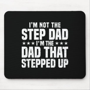 Cool Step Up Dad For Men Father World#39;s Best St Mouse Mat