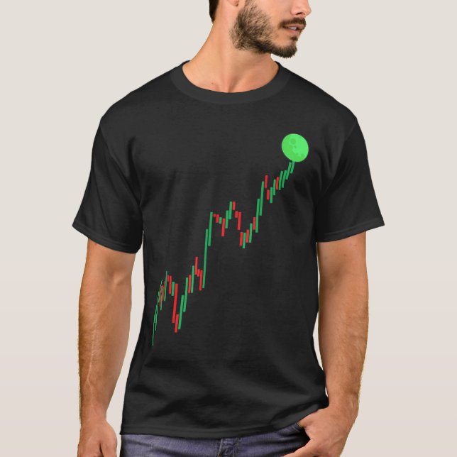 Cool Stock Trading Art For Men Women Day Trader St T-Shirt (Front)