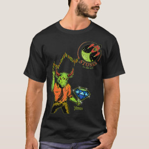 Cool Stonks Bull Holding Diamond Stock Trader T-Shirt