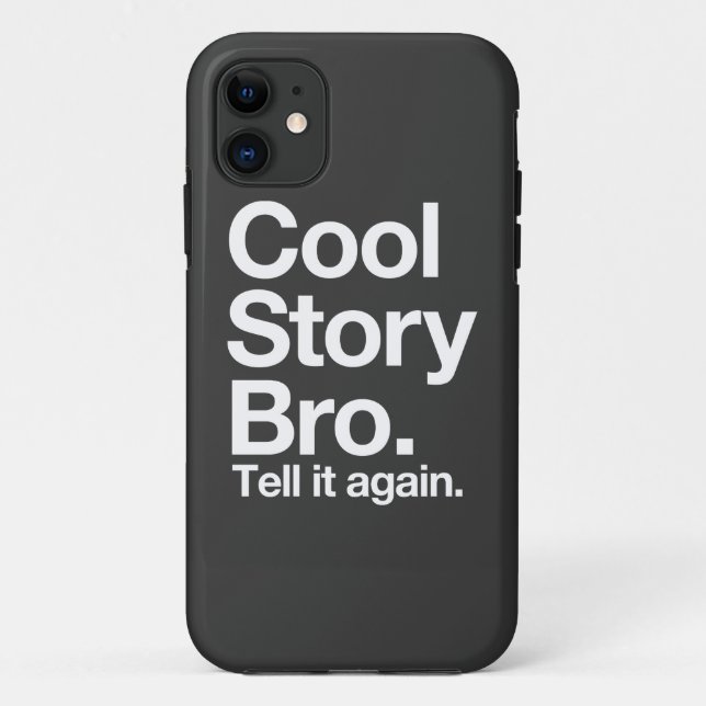 Cool Story Bro Case-Mate iPhone Case (Back)