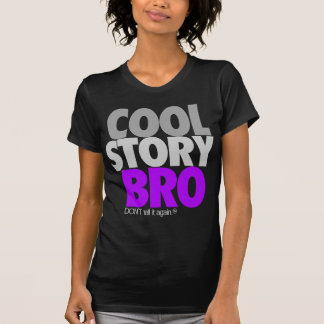Cool Story Bro (Purple) T-Shirt