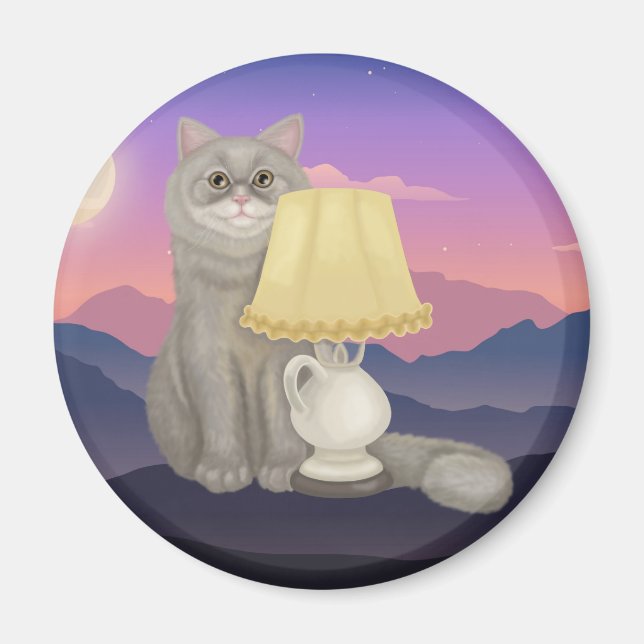 Cool Story Cat Magnet (Front)