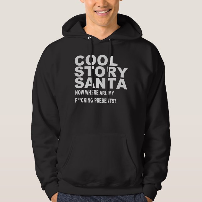 COOL STORY SANTA HOODIE (Front)