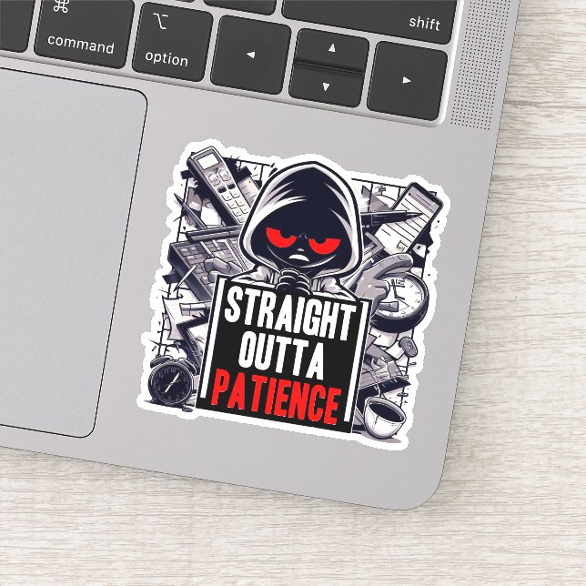 Cool straight outta patience (Detail)