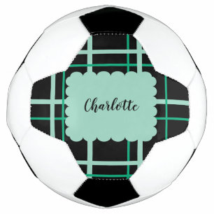 Cool Striped Pattern Football