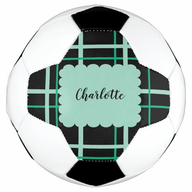 Cool Striped Pattern Football (Front)