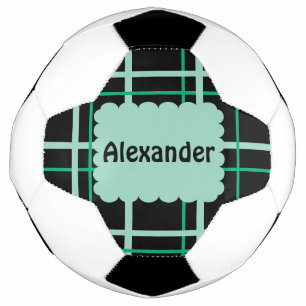 Cool Striped Pattern Football