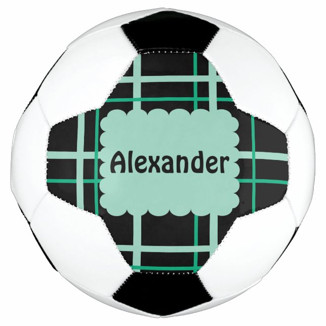 Cool Striped Pattern Football (Front)