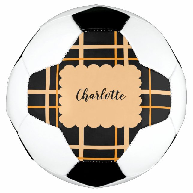 Cool Striped Pattern Football (Front)