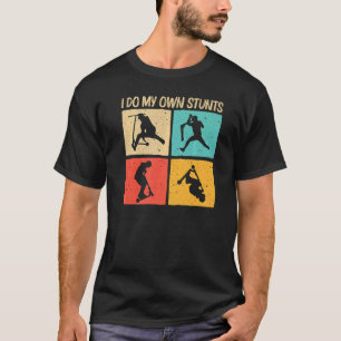 Cool Stunt Scooter For Men Women Scootering Scoote T-Shirt