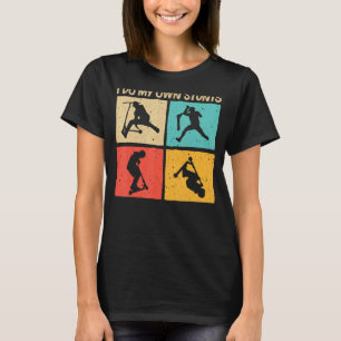 Cool Stunt Scooter For Men Women Scootering Scoote T-Shirt