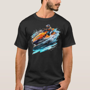 Cool Stunts with Jet Ski for Water Sport T-Shirt
