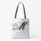 cool style all-over-print monogram white tote bag
