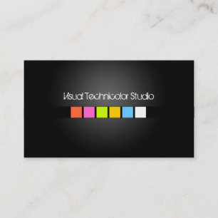 Cool / Stylish fluorescent squares Business Card