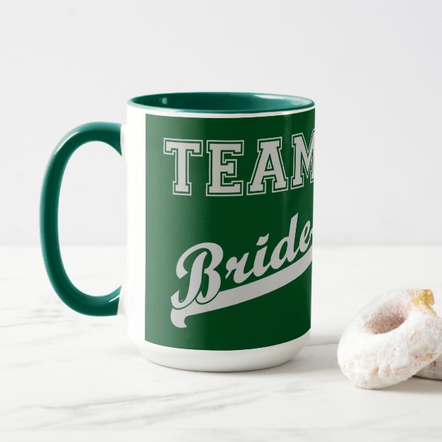 Cool Stylish Team Bride Mug (With Donut)