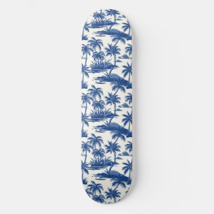 Cool Summer Beach Palm Designed Skateboard