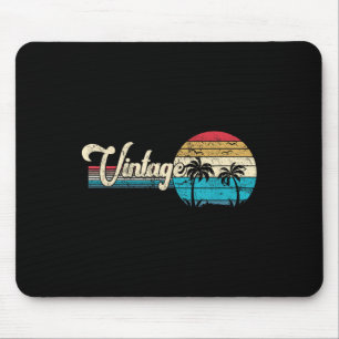 Cool Summer Beach Vacation Men Women Sunset Palm T Mouse Mat
