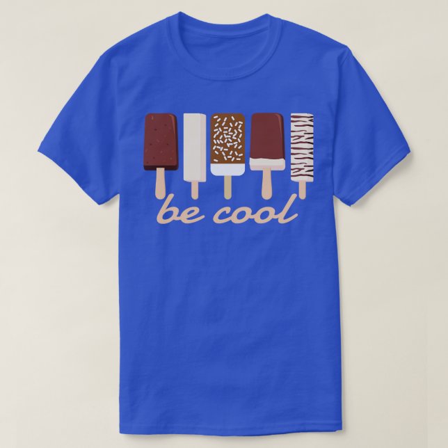 Cool Summer Ice Cream T-Shirt (Design Front)