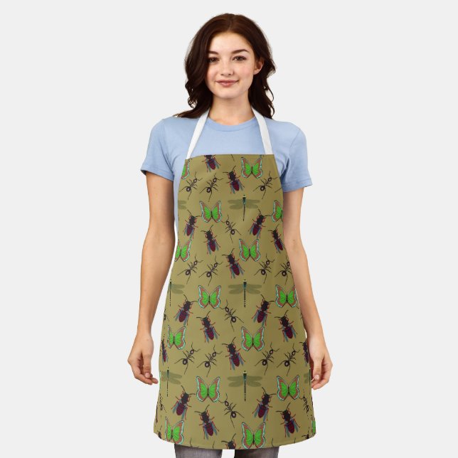 Cool Summer Pattern Apron (Worn)